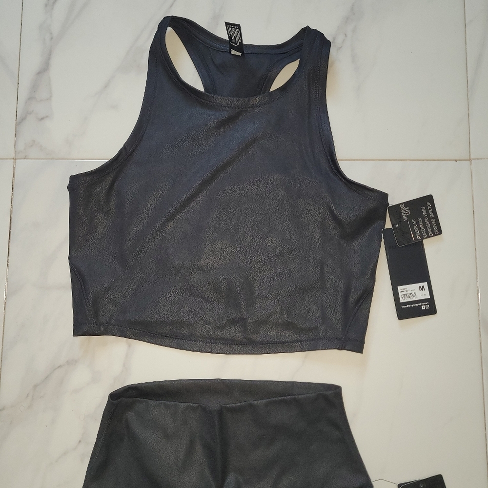 Black High-Waist Leggings for Women - Picture 7 of 8